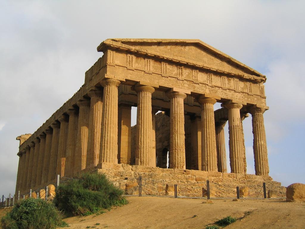 Apartamento Attico Panoramico Agrigento Exterior foto